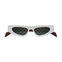 GG1916S Silver metal Sunglasses - Shiny Silver & Burgundy Varnish