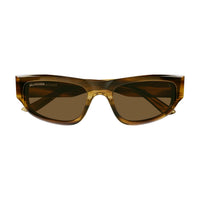 BB0388S Brown recycled acetate Sunglasses - Shiny Brown