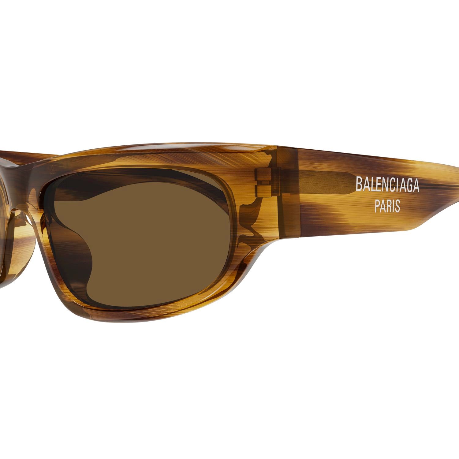 BB0388S Brown recycled acetate Sunglasses - Shiny Brown