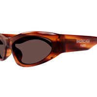 BB0387S Havana recycled acetate Sunglasses - Shiny Havana