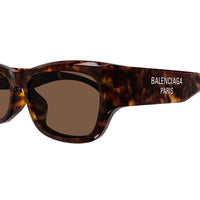 BB0390SK Havana recycled acetate Sunglasses - Shiny Havana