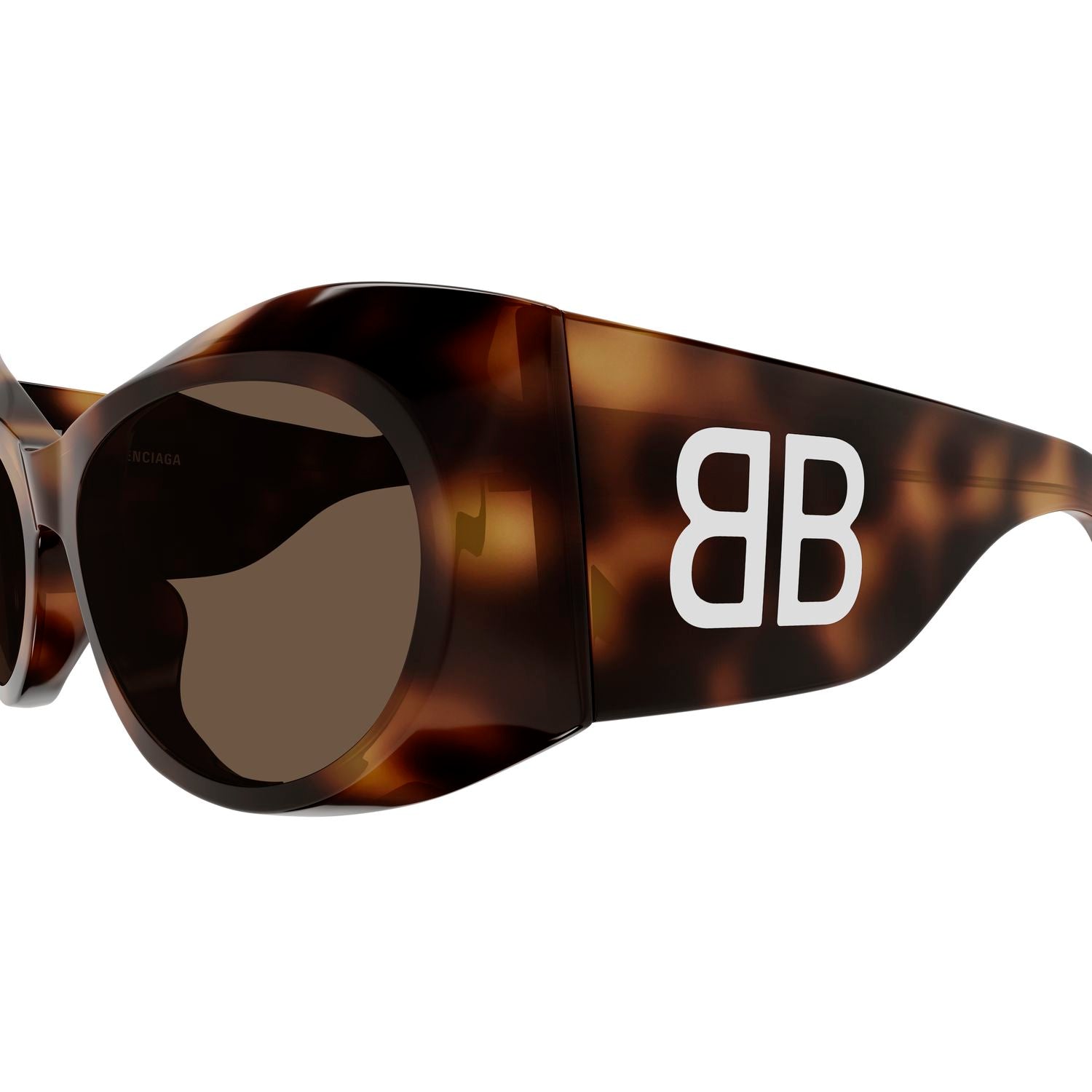 BB0394S Havana recycled acetate Sunglasses - Shiny Havana