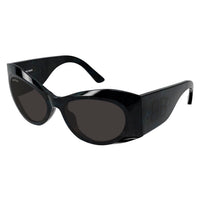 BB0394S Black recycled acetate Sunglasses - Shiny Black