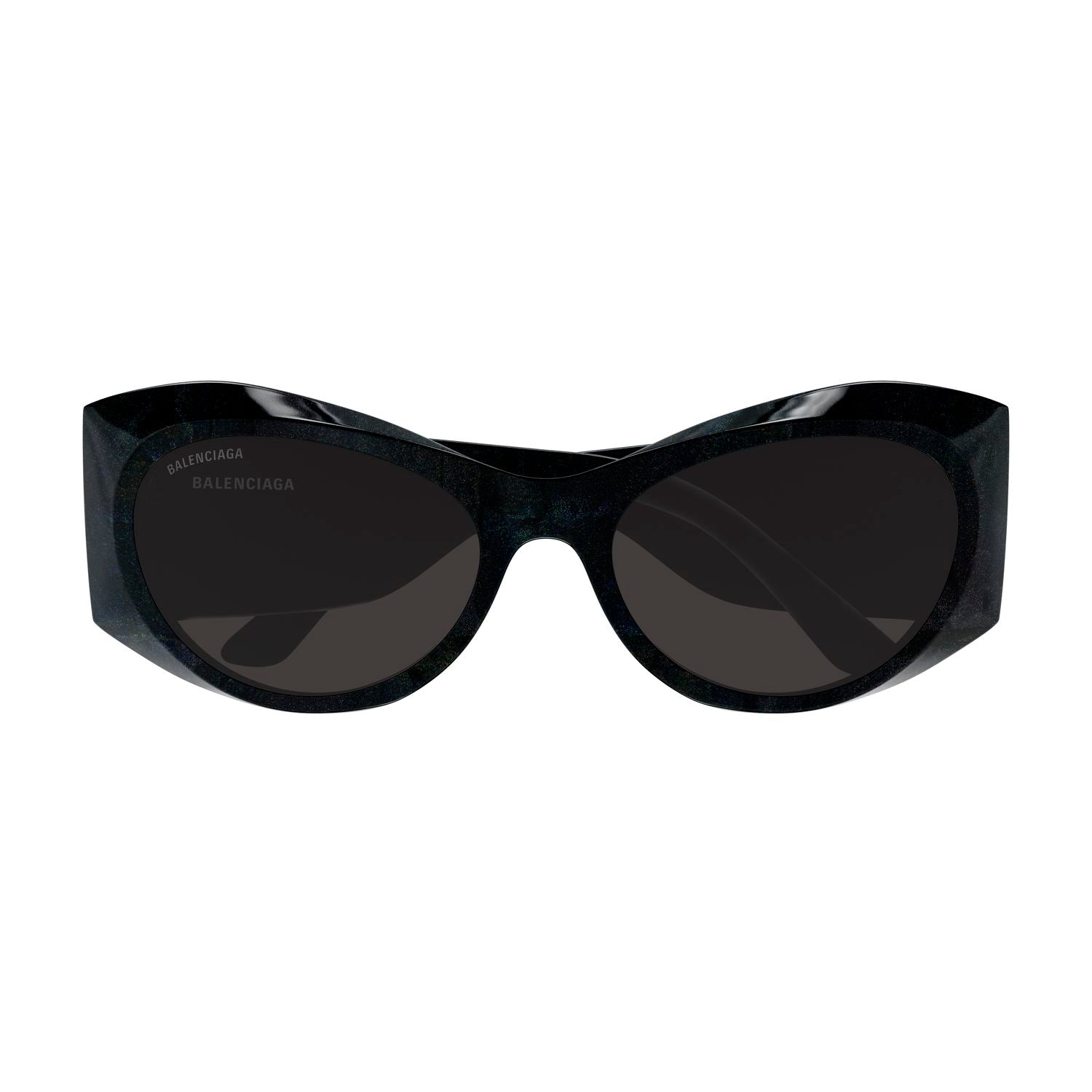 BB0394S Black recycled acetate Sunglasses - Shiny Black