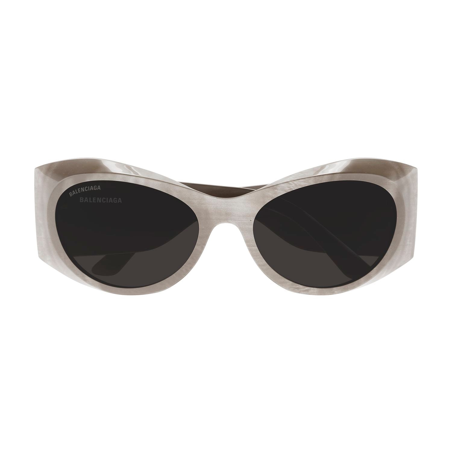 BB0394S Grey recycled acetate Sunglasses - Shiny Grey