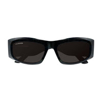 BB0395S Black recycled acetate Sunglasses - Shiny Black