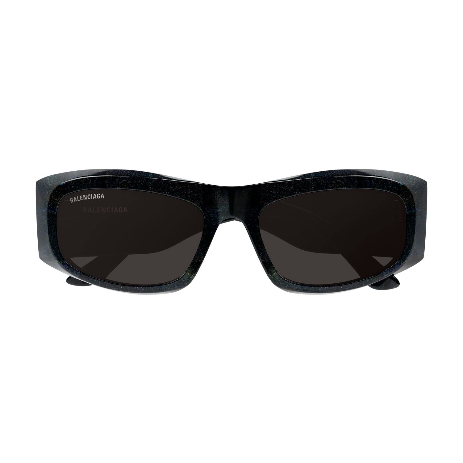 BB0395S Black recycled acetate Sunglasses - Shiny Black