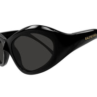 BB0386S Black bio injection Sunglasses - Shiny Black