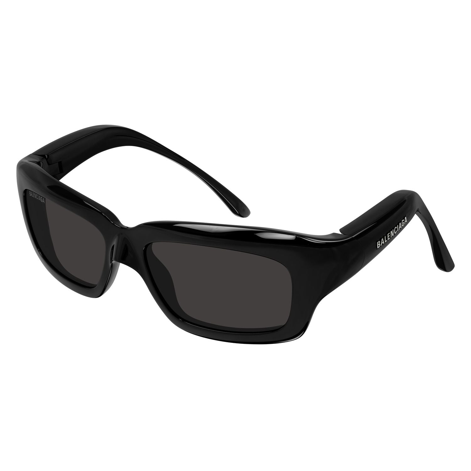 BB0385S Black bio injection Sunglasses - Shiny Black