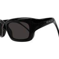 BB0385S Black bio injection Sunglasses - Shiny Black