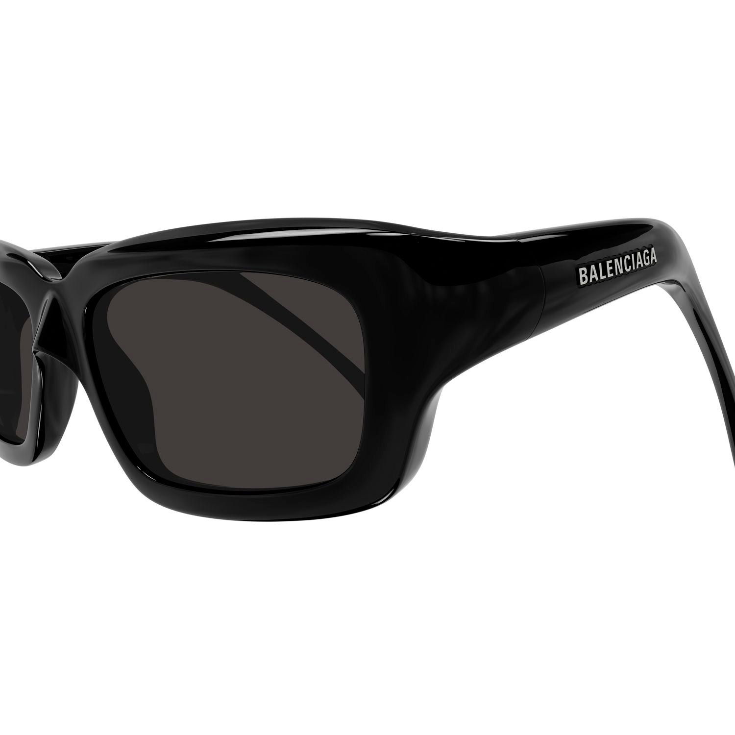 BB0385S Black bio injection Sunglasses - Shiny Black