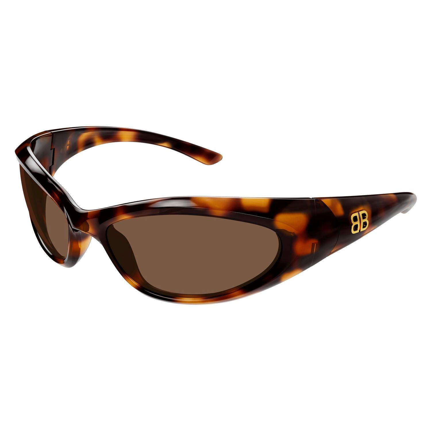 BB0384S Havana bio injection Sunglasses - Shiny Havana