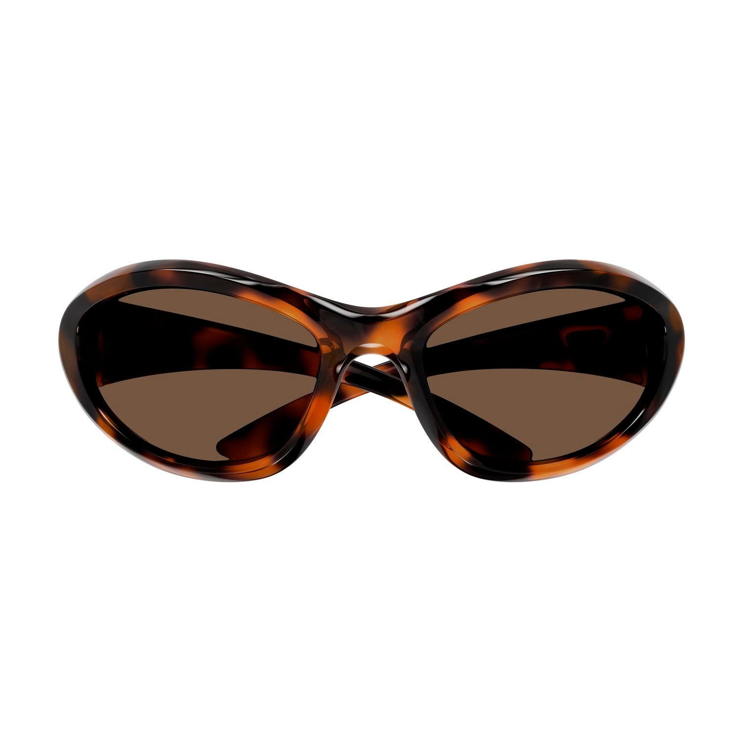 BB0384S Havana bio injection Sunglasses - Shiny Havana
