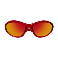 BB0384S Red bio injection Sunglasses - Shiny Transparent Red