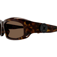 BB0408S Havana recycled acetate Sunglasses - Shiny Havana