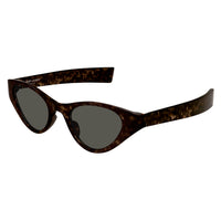 SL M144 Havana recycled acetate Sunglasses - Shiny Havana