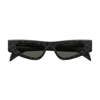 GG1779SA Black hematite strass & recycled acetate Sunglasses - Shiny Black