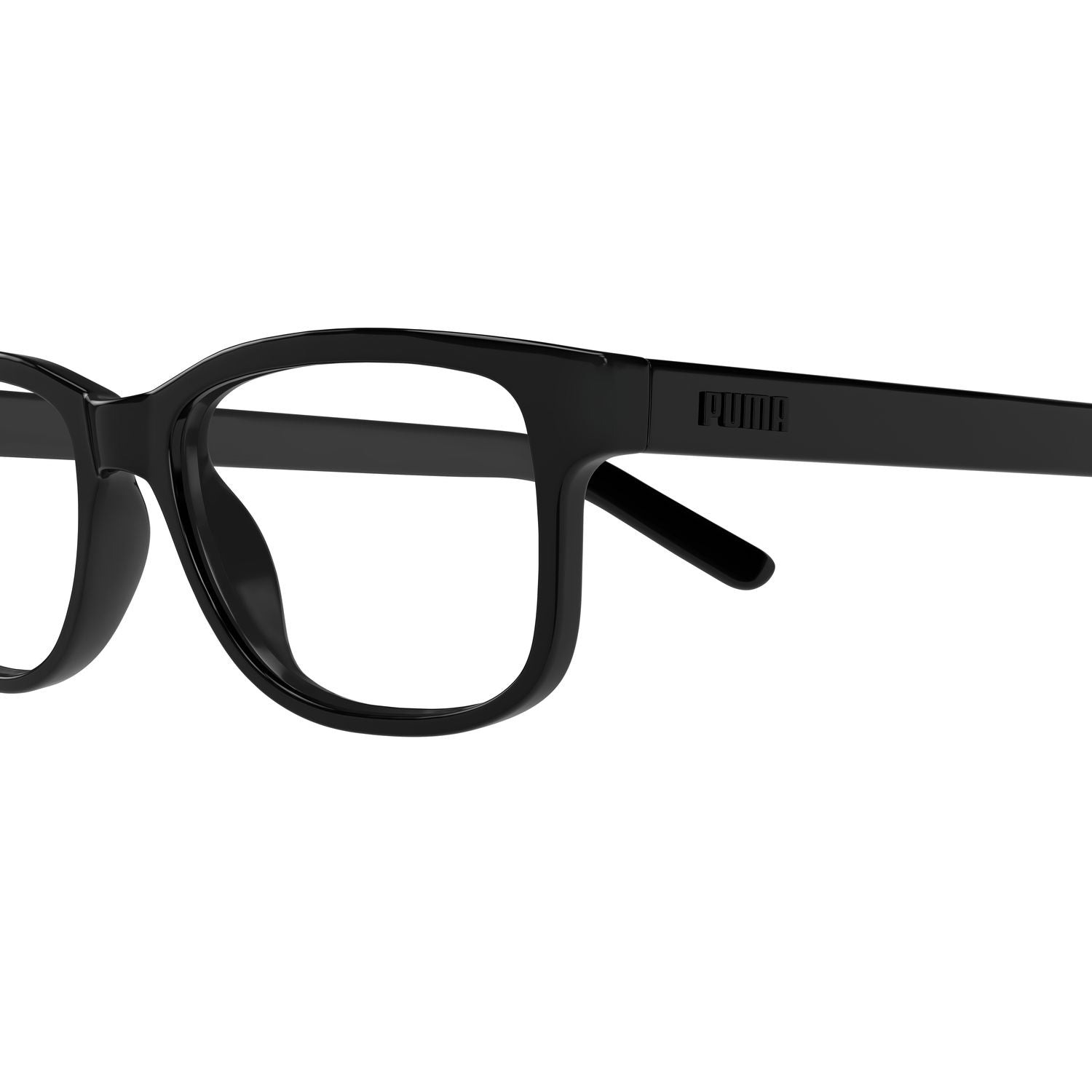PJ0083O Black injection Optical Frames - Shiny Black