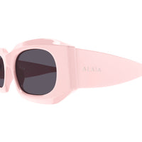 AA0086S Pink recycled acetate Sunglasses - Shiny Pink