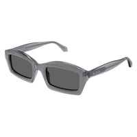 AA0089S Grey recycled acetate Sunglasses - Shiny Transparent Grey