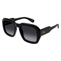 CH0310S Black recycled acetate Sunglasses - Shiny Black