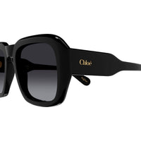 CH0310S Black recycled acetate Sunglasses - Shiny Black