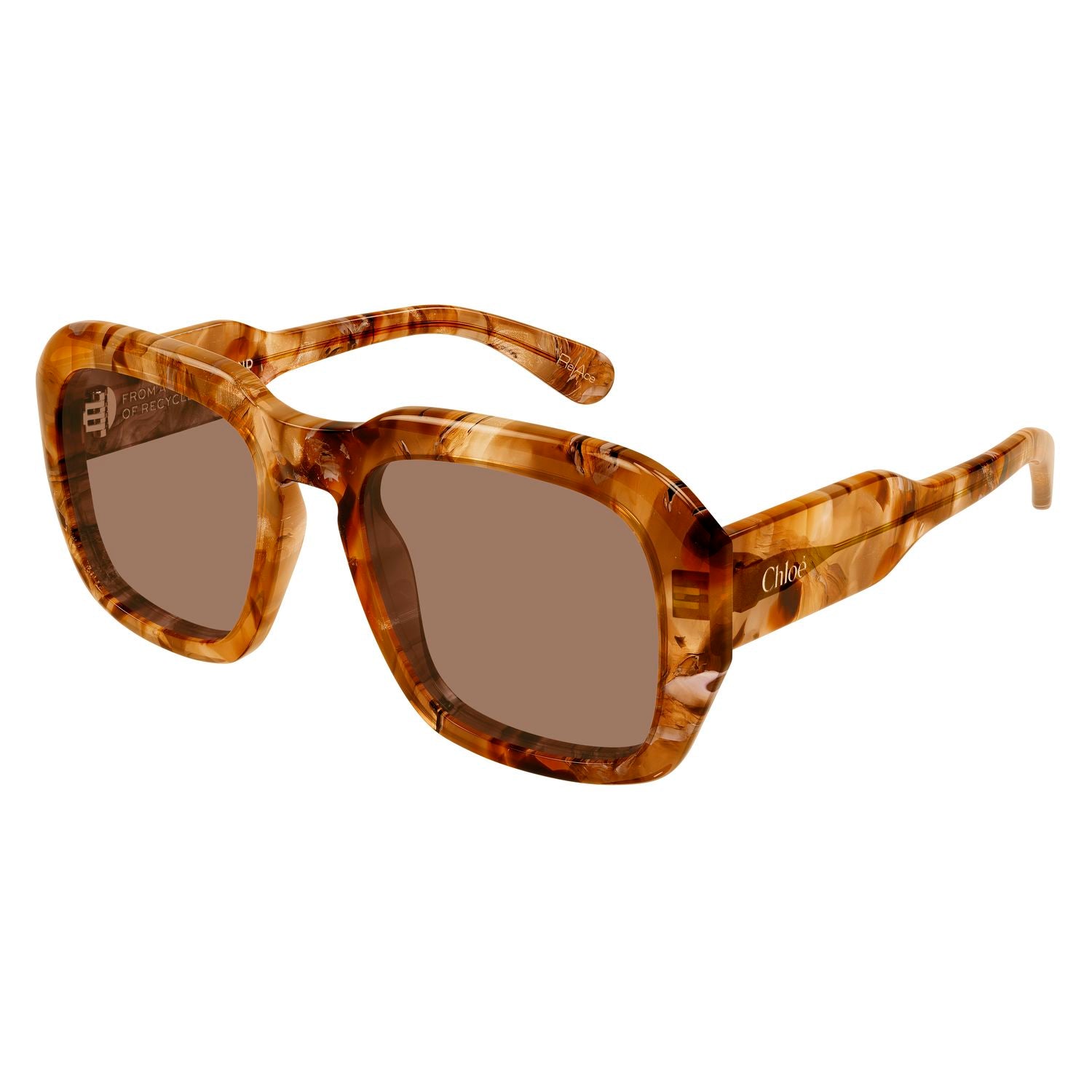 CH0310S Havana recycled acetate Sunglasses - Havana