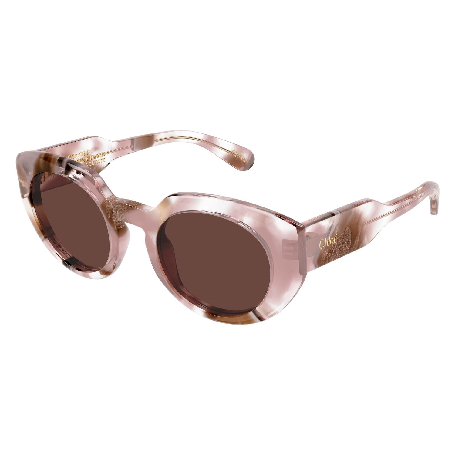 CH0311S Pink recycled acetate Sunglasses - Pink