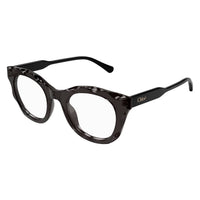 CH0296O Grey recycled acetate Optical Frames - Shiny Transparent Grey