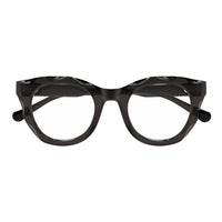 CH0296O Grey recycled acetate Optical Frames - Shiny Transparent Grey