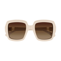 CH0301S Ivory recycled acetate Sunglasses - Shiny Ivory