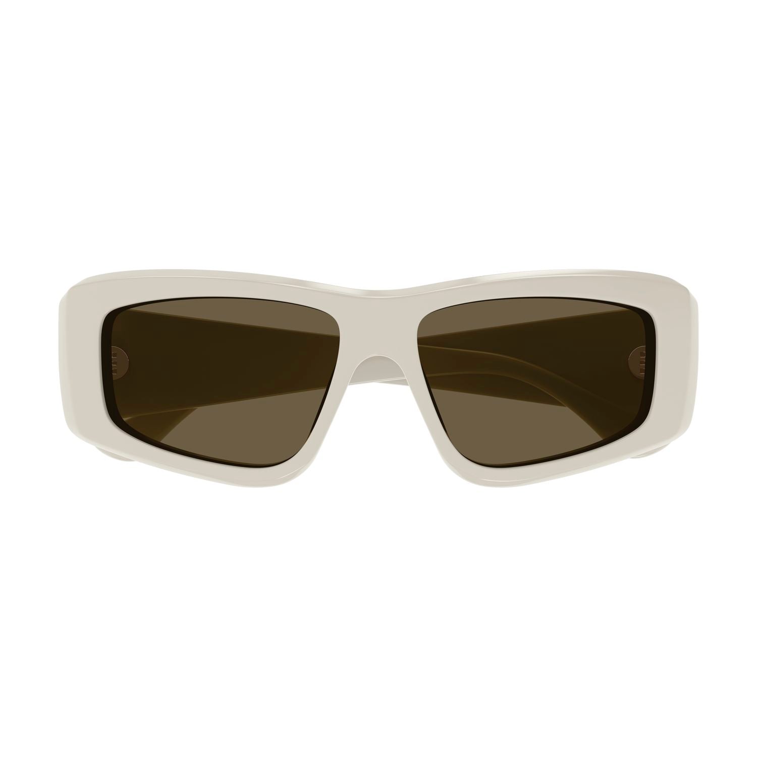 CH0299S White recycled acetate Sunglasses - Shiny White