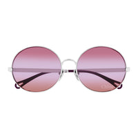 CH0281S Silver metal Sunglasses - Shiny Silver
