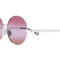 CH0281S Silver metal Sunglasses - Shiny Silver