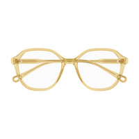 CH0312O Orange recycled acetate Optical Frames - Shiny Transparent Orange