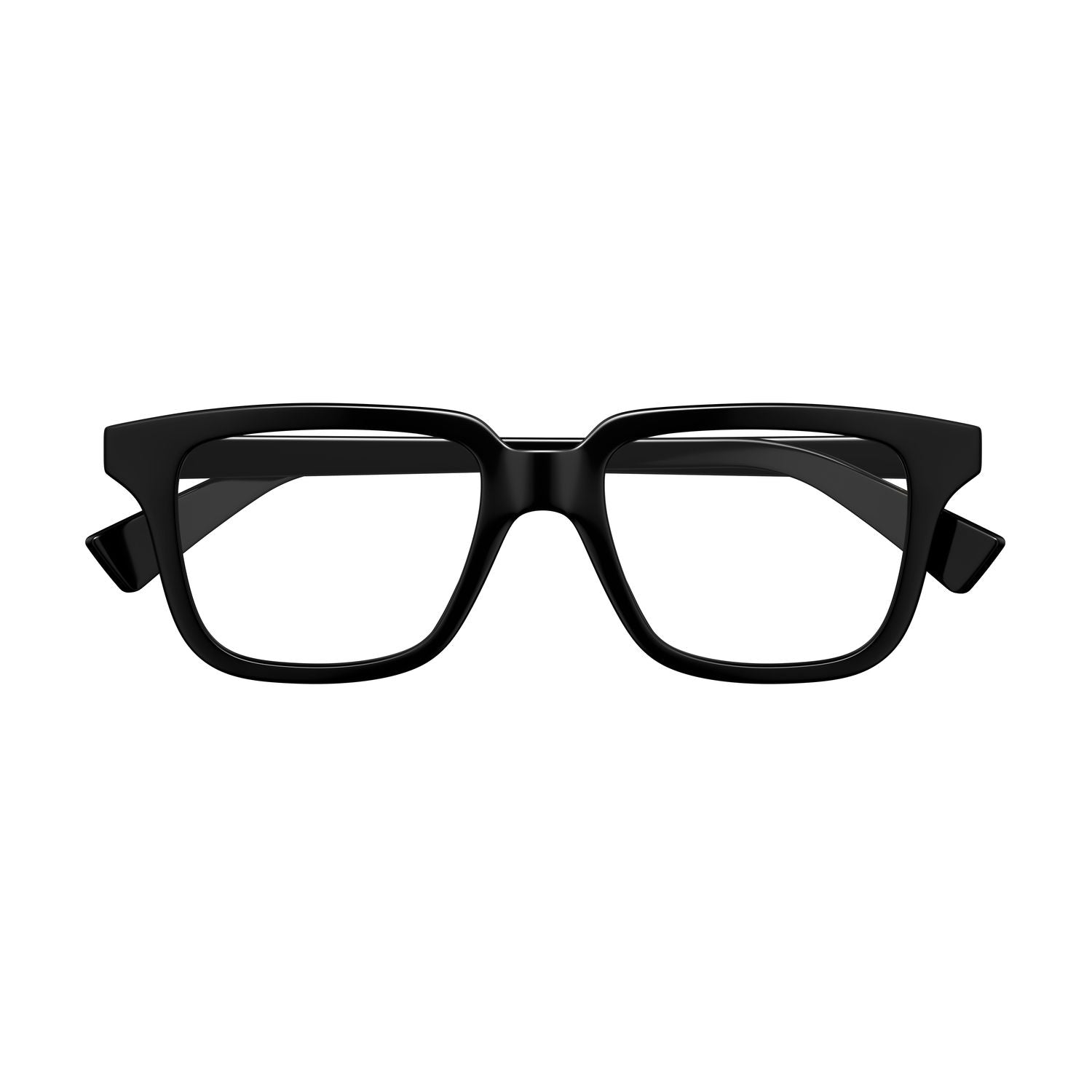 BV1365O Black recycled acetate Optical Frames - Shiny Black