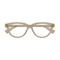 BV1366O Brown recycled acetate Optical Frames - Shiny Transparent Brown