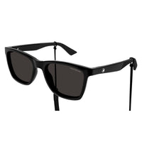 MB0399S Black injection Sunglasses - Shiny Black