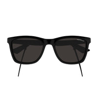 MB0399S Black injection Sunglasses - Shiny Black