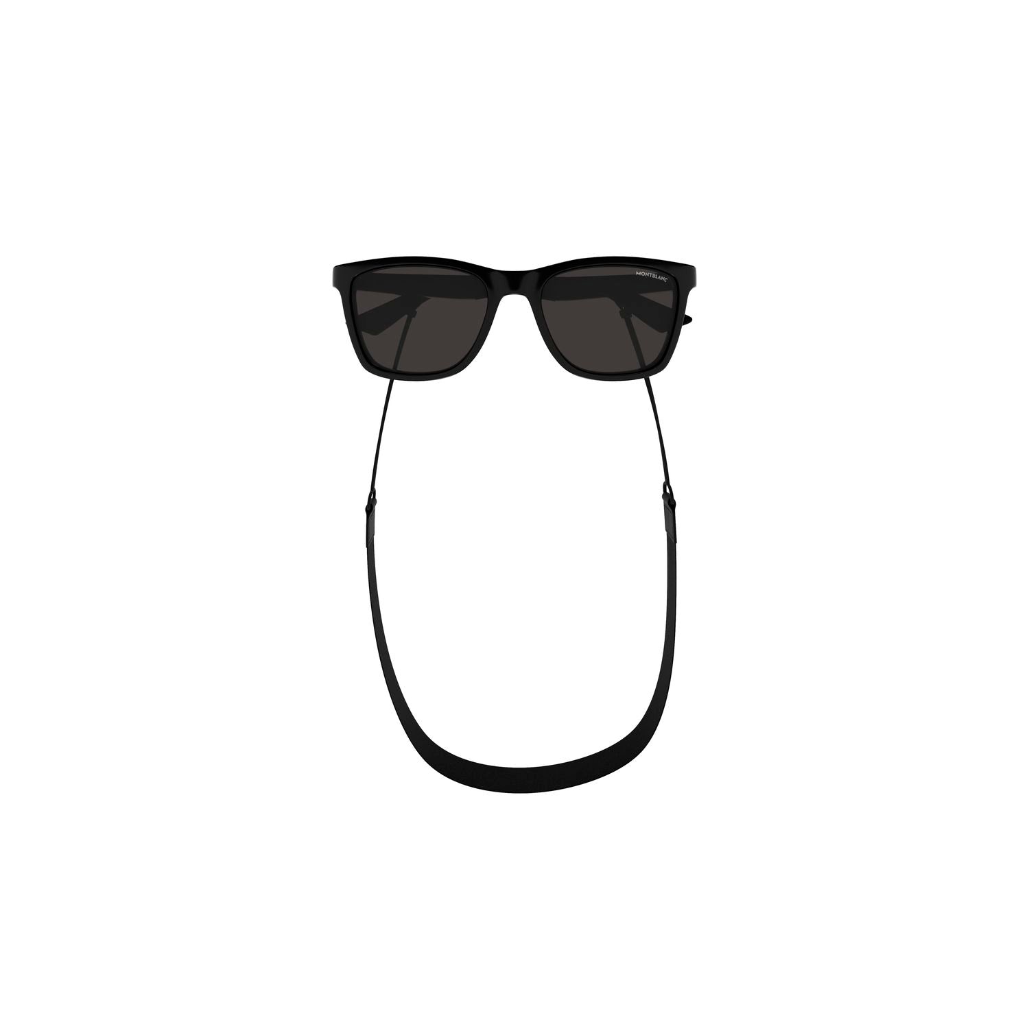 MB0399S Black injection Sunglasses - Shiny Black