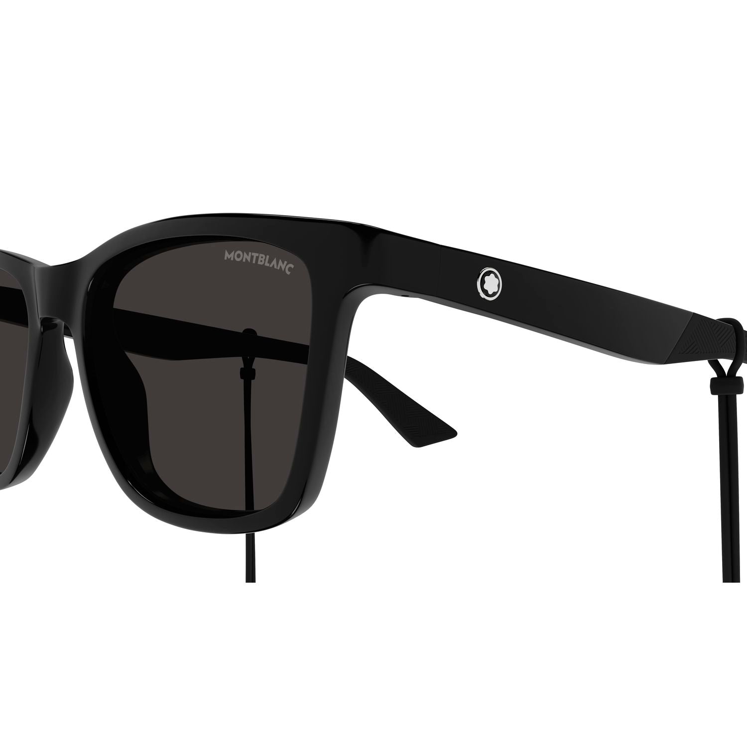 MB0399S Black injection Sunglasses - Shiny Black