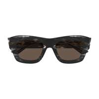 BV1357S Black recycled acetate Sunglasses - Shiny Black