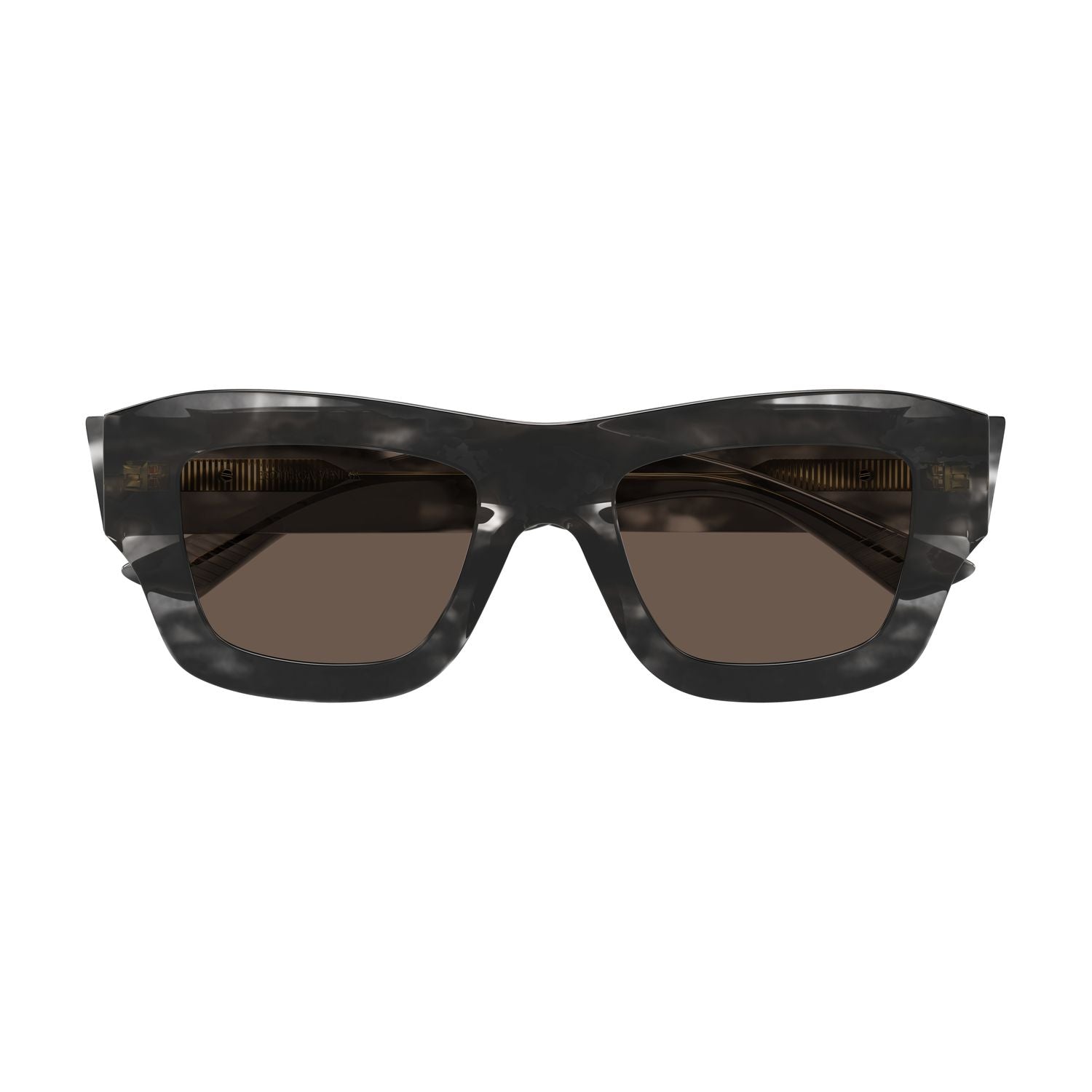 BV1357S Black recycled acetate Sunglasses - Shiny Black