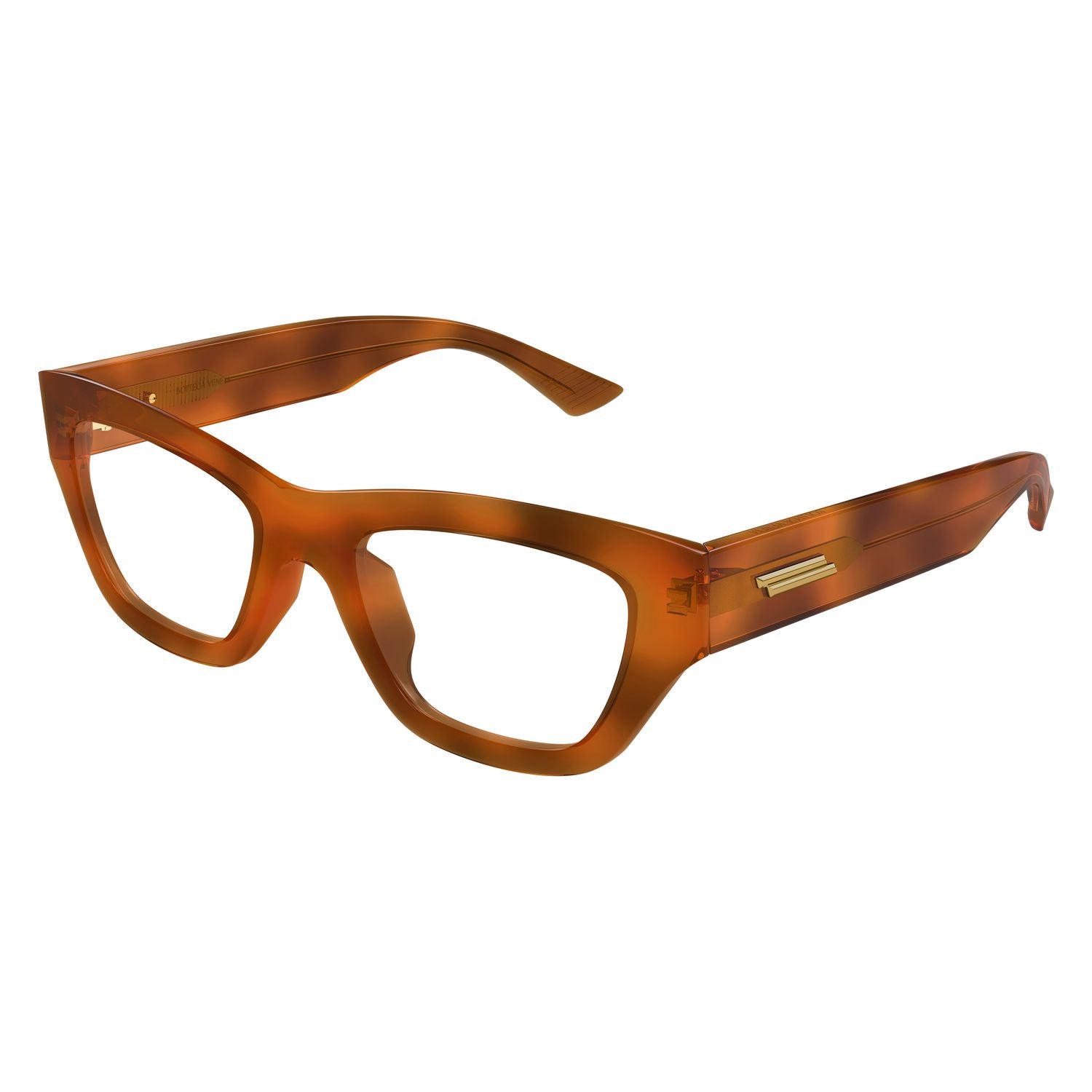 BV1360O Havana recycled acetate Optical Frames - Shiny Havana