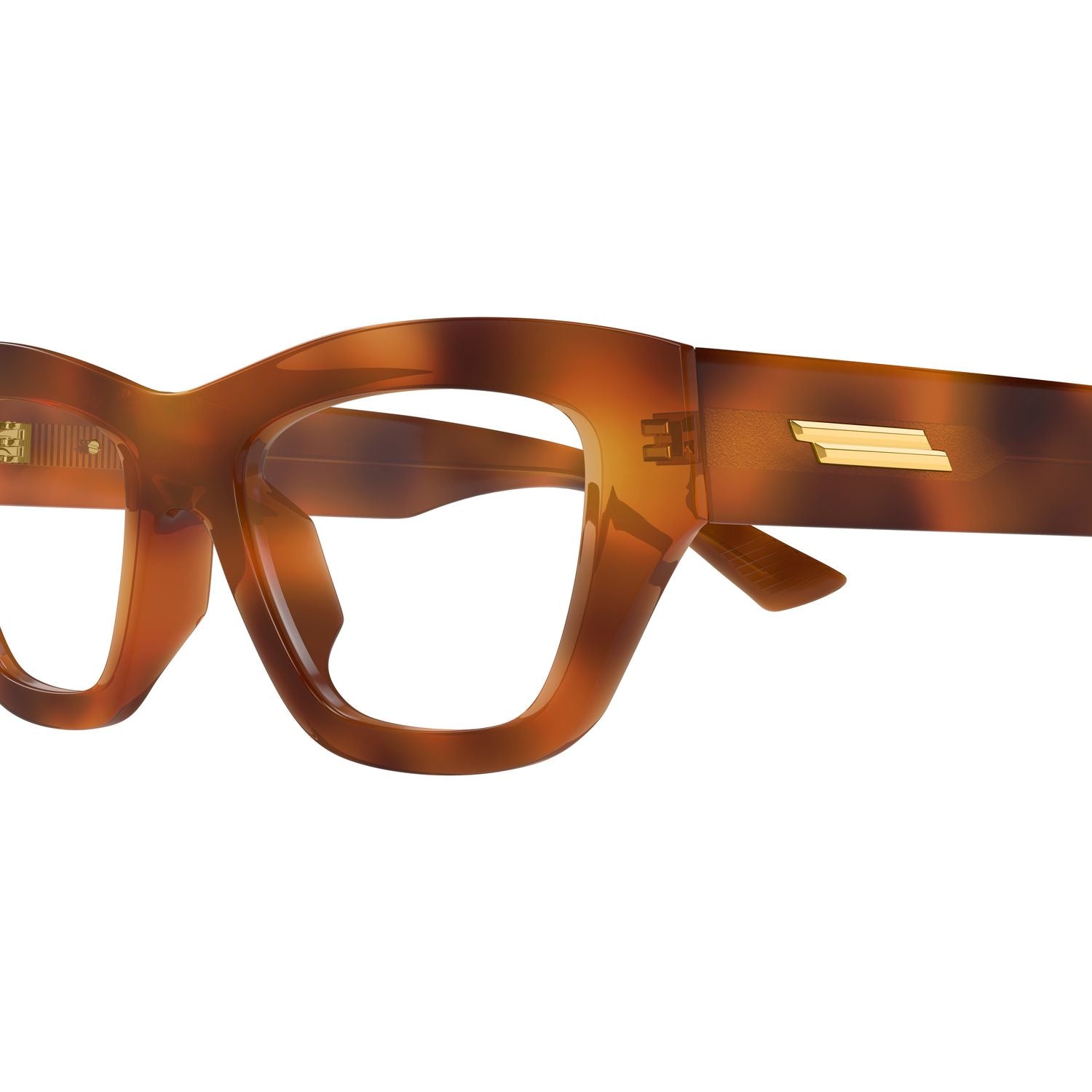 BV1360O Havana recycled acetate Optical Frames - Shiny Havana