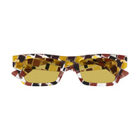 BV1351S Multicolor recycled acetate Sunglasses - Shiny Multicolor