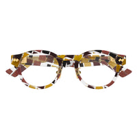 BV1356OA Multicolor recycled acetate Optical Frames - Shiny Multicolor