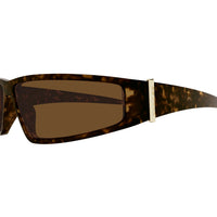 AM0490S Havana bio injection Sunglasses - Shiny Havana