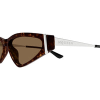 AM0493S Havana recycled acetate Sunglasses - Shiny Havana