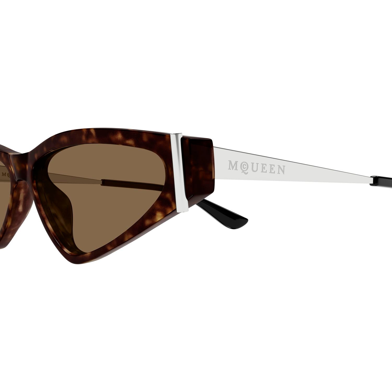 AM0493S Havana recycled acetate Sunglasses - Shiny Havana